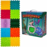 Ortek - set ortopedických podlah Dinosauři 10 ks + 6 ks trojúhelníků – Zboží Dáma