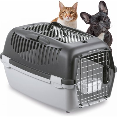 Stefanplast Přepravní box GULLIVER 3 kovová dvířka 61 x 40 x 38 cm – Zboží Dáma