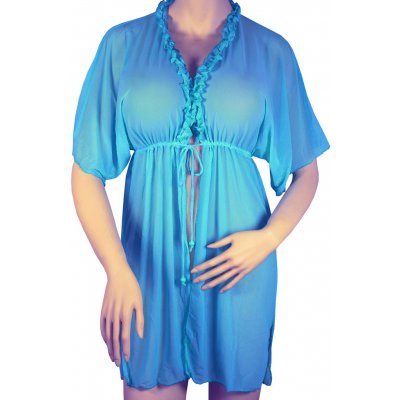 Modera Mare kaftan šaty na pláž S761 modré – Zboží Dáma