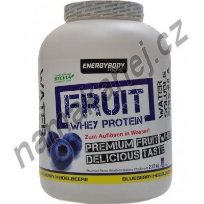EnergyBody FRUIT Whey Protein 2270 g – Zboží Mobilmania