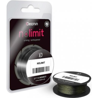 Delphin šňůra NOLIMIT Hookline zelená 20m 40lb – Zboží Dáma