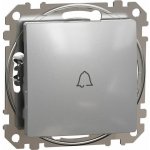 Sedna D/E Tlačítko 1/0 ''zvonek'', Aluminium SCHNEIDER SDD113131 – Hledejceny.cz