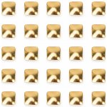 Starnails 3D ozdoby na nehty ShinePins Square Gold – Hledejceny.cz