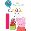 Kniha Peppa Pig Učíme se s Peppou, Napiš a smaž! Čísla