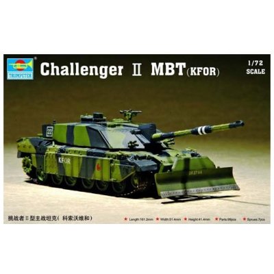 Trumpeter Challenger II MBT KFOR 07216 1:72