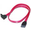 PC kabel ASSMANN Kabel: SATA SATA vidlice,úhlová zástrčka SATA 500mm červená AK-400104-005-R