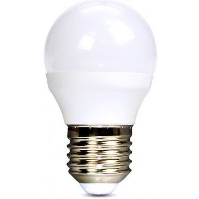 Solight žárovka , miniglobe, LED, 4W, E27, 3000K, 340lm, bílá – Zboží Mobilmania