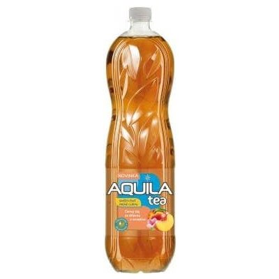 Aquila Tea Černý čaj Méně cukru s broskví 1,5 l – Zboží Dáma