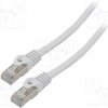 síťový kabel Lanberg PCF6-10CC-0300-S Patch, F/UTP, 6, lanko, CCA, PVC, 3m, šedý