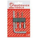 M5-M12;HSS,BIT 2,souprava závitníků se 6 hrannou stopkou 1/4" - bitem – Hledejceny.cz