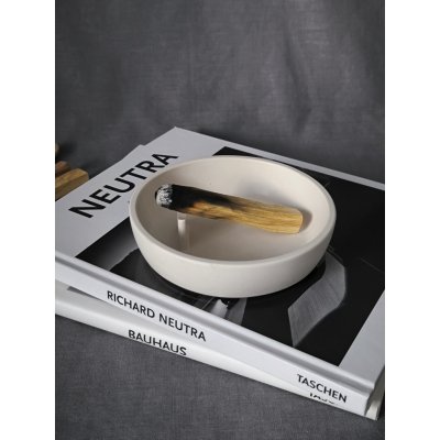 Dess Craft Studio VOID miska na palo santo ručně odlévaná Barva 1 Alabaster Silk – Hledejceny.cz