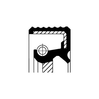 Těsnicí kroužek klikového hřídele CORTECO 20018284 – Zboží Mobilmania