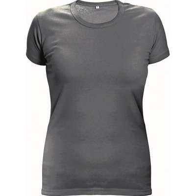 Cerva Dámské bavlněné tričko SURMA LADY s krátkým rukávem Tmavě šedá 570008 – Zboží Mobilmania