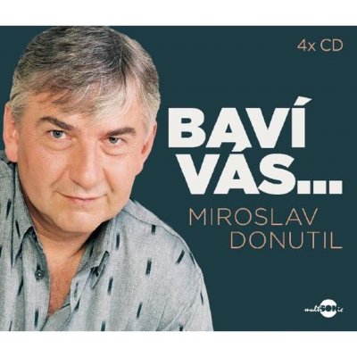 Baví vás Miroslav Donutil - kolekce 4 CD – Zboží Mobilmania