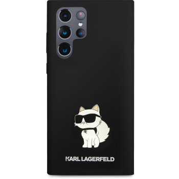 Karl Lagerfeld Liquid Silicone Choupette NFT Samsung Galaxy S24 Ultra černé