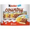Sušenka Ferrero Kinder Country 9 tyčinek po 23,5 g – balení 211,5 g