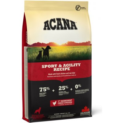 Acana Sport & Agility kuře & krůta & hejk 11,4 kg – Hledejceny.cz