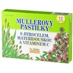 Dr. Müller Müllerovy pastilky s jitrocelem mateřídouškou 12 ks – Hledejceny.cz