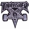 Nášivka Thrasher Sk8 Goat Logo - black