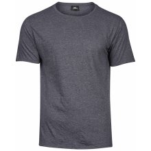 Pánské melírované tričko Tee Jays černá
