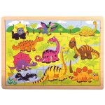 Bino puzzle Dinosauři 20 dílků – Hledejceny.cz