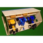 Kids Globe 610338 Garáž dřevěná pro traktory – Hledejceny.cz
