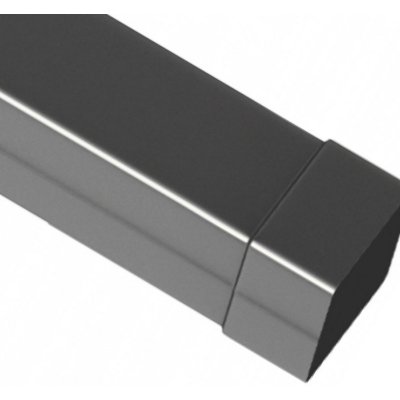 Covernit Square okapový svod 100 mm antracit – Sleviste.cz