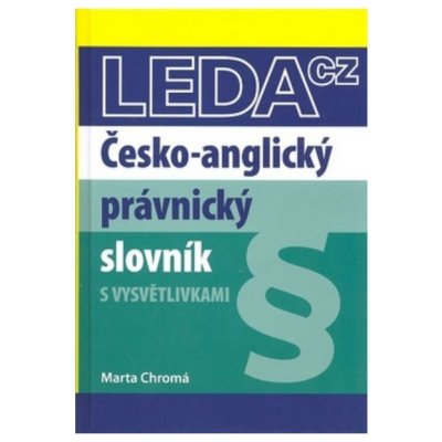 Česko-anglický právnický slovník 3. vydání – Zboží Mobilmania
