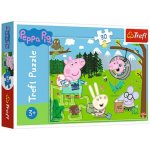 Trefl Prasátko Peppa v přírodě 30 dílků – Zbozi.Blesk.cz