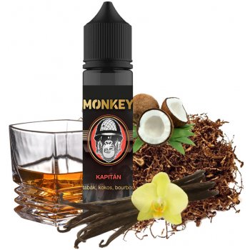 Monkey liquid Kapitán Shake & Vape 12 ml