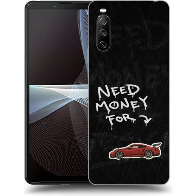 Picasee silikonový černý obal pro Sony Xperia 10 III - Track Mode – Zboží Živě