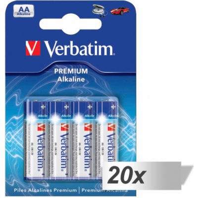 Verbatim Alkaline AA 80ks 49921 – Zbozi.Blesk.cz