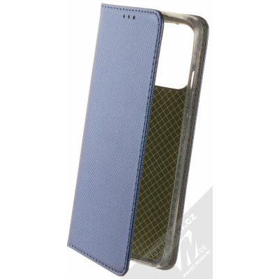 Pouzdro 1Mcz Magnet Book flipové Xiaomi Redmi 12C, Poco C55 tmavě modré
