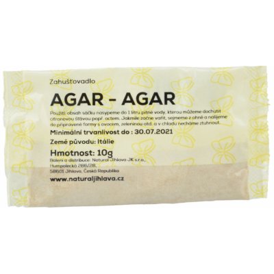 Natural agar agar 10 g – Zboží Mobilmania
