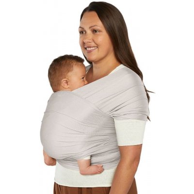 Ergobaby Šátek Mesh Baby Wrap Soft šedá – Zboží Dáma