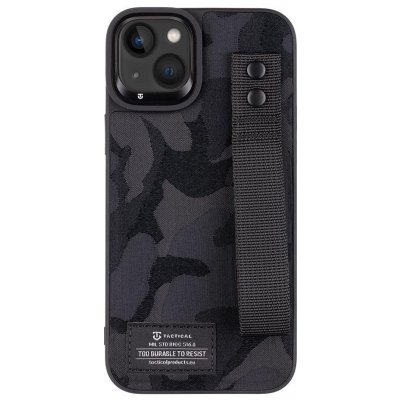 Kryt na mobil Tactical Camo Troop Drag Strap Kryt pro Apple iPhone 14 Plus Black (8596311194702)