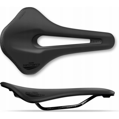 Selle San Marco Shortfit 2. Comfort Open-Fit Dynamic Narrow černé – Hledejceny.cz
