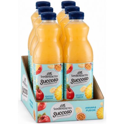 San Benedetto ovocný nápoj Succoso Ananas Fusion 6 x 1,5 l – Hledejceny.cz
