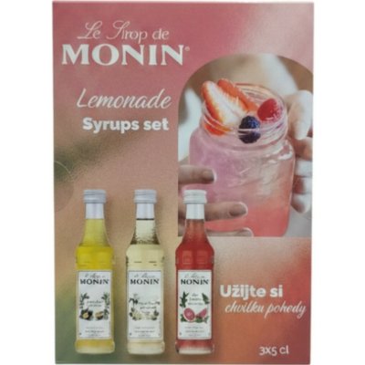 Monin set Lemonade 3 x 50 ml – Zboží Mobilmania