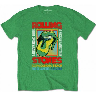Rolling Stones tričko Copacabana Green
