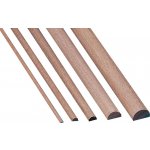 Krick Modelltechnik Lišta ořech půlkulatá 2.5x5 mm 1m – Zboží Dáma
