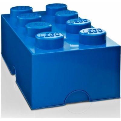 LEGO® Storage box 25 x 50 cm modrá – Zboží Mobilmania