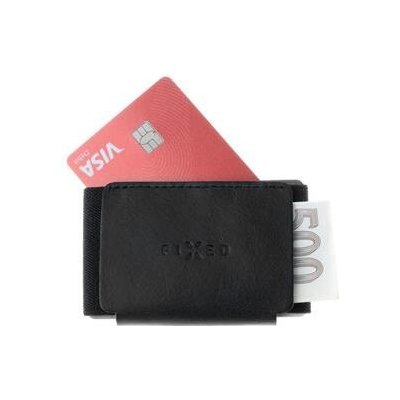 FIXED Tiny Wallet z pravé hovězí kůže (FIXW-STN2-BK) černá – Zboží Mobilmania