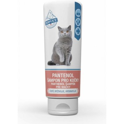 Topvet Pantenol For Pets šampon pro kočky 200 ml – HobbyKompas.cz
