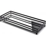 Mondex Obdélníkový dekorativní podnos CEDRIC 39 cm se zrcadlem černý – Hledejceny.cz