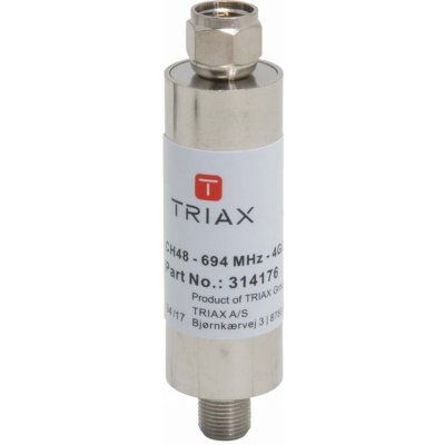 Triax DVB-T/T2 LTE filtr 695-862 MHz 314176 – Zboží Živě