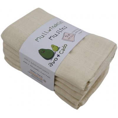 Avo&Cado Organic Cotton FLAT Natural – Zboží Mobilmania