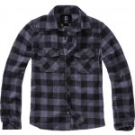 Brandit Košile dětská Kids Check Shirt Long Sleeve černá | šedá – Zboží Dáma