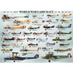 EuroGraphics Letadla 1. světové války World War I Aircrafts 1000 dílků – Zboží Mobilmania