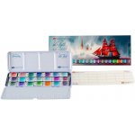 Nevskaya Palitra Akvarelové barvy White Nights v kovové krabičce, sada 21 ks – Hledejceny.cz